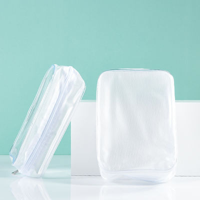 透明なプラスチック ジッパーの構造袋