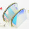 透明なTPUの洗面用品の洗濯できる虹色のレーザー光線写真袋